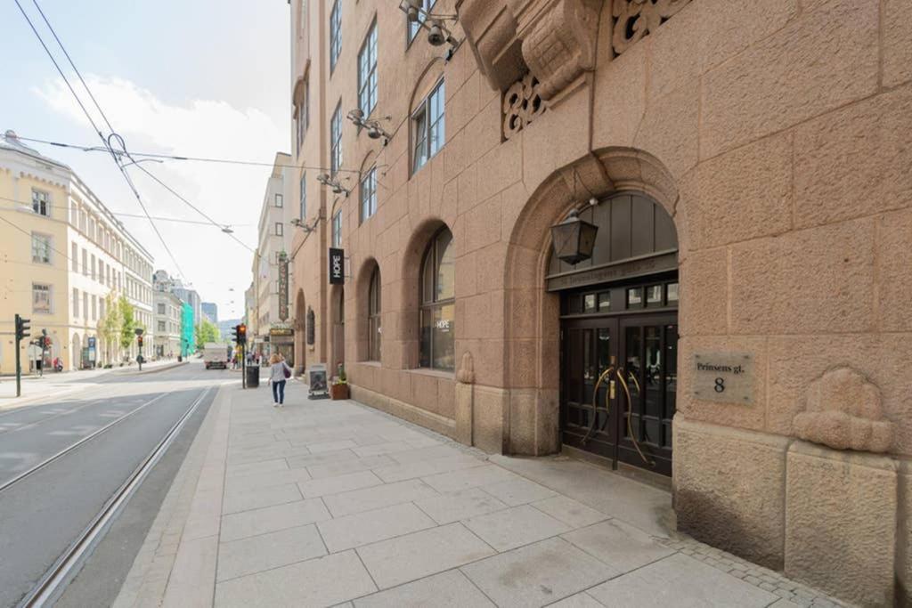 Nordic Host Luxury Apts - Prinsens Gate - Large Mezzanine Studio Oslo Kültér fotó